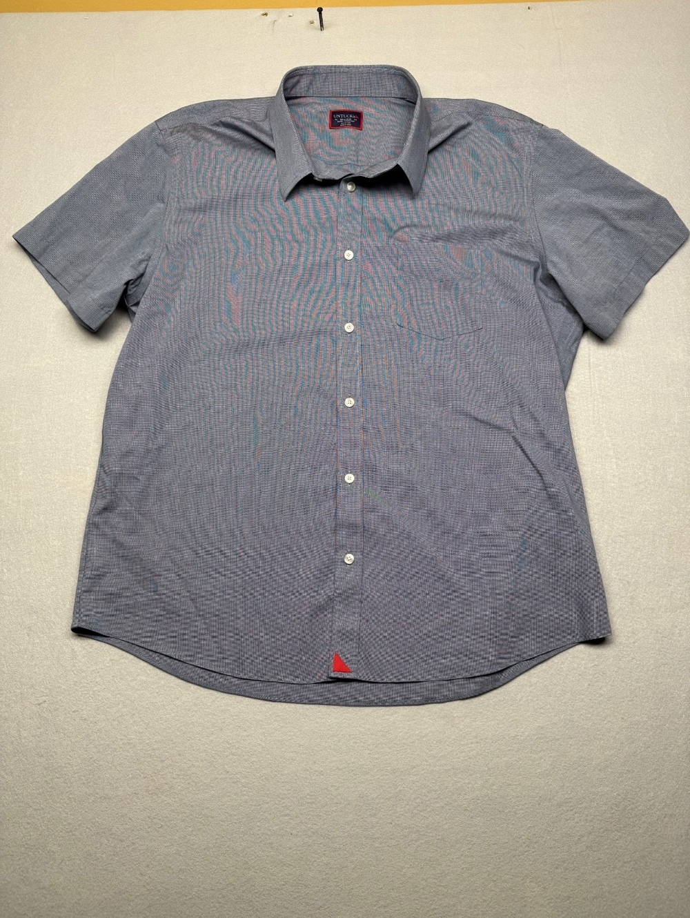 UNTUCKit Petrus Wrinkle Free Button-Up Shirt XX-Large Blue